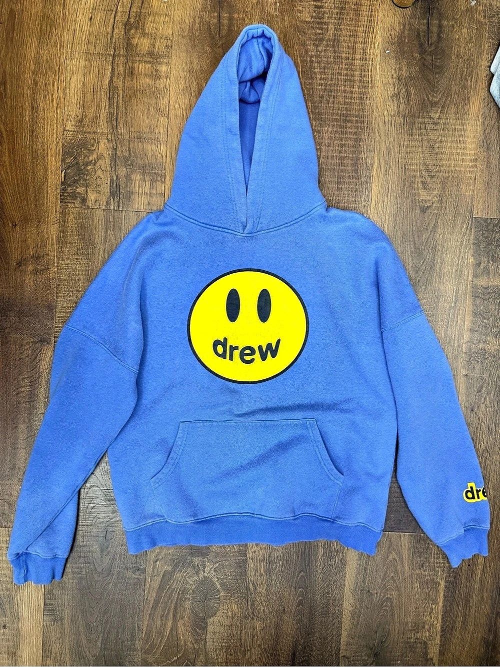 Drew House Mascot Hoodie Blue & Yellow